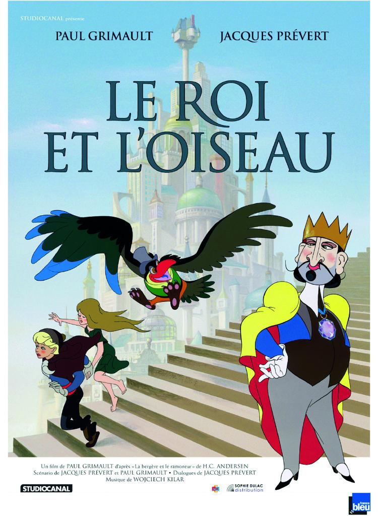 Affiche Film "Le Roi et l'Oiseau" de Paul Grimault